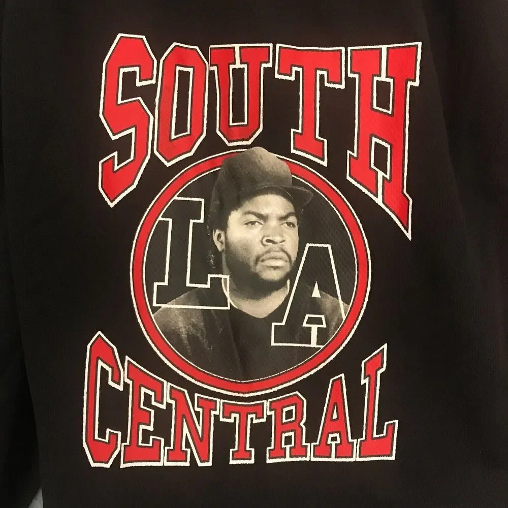 Boyz N the Hood SOUTH CENTRAL LA‎ Ice Cube Board Shorts YOUTH Boys Large Black